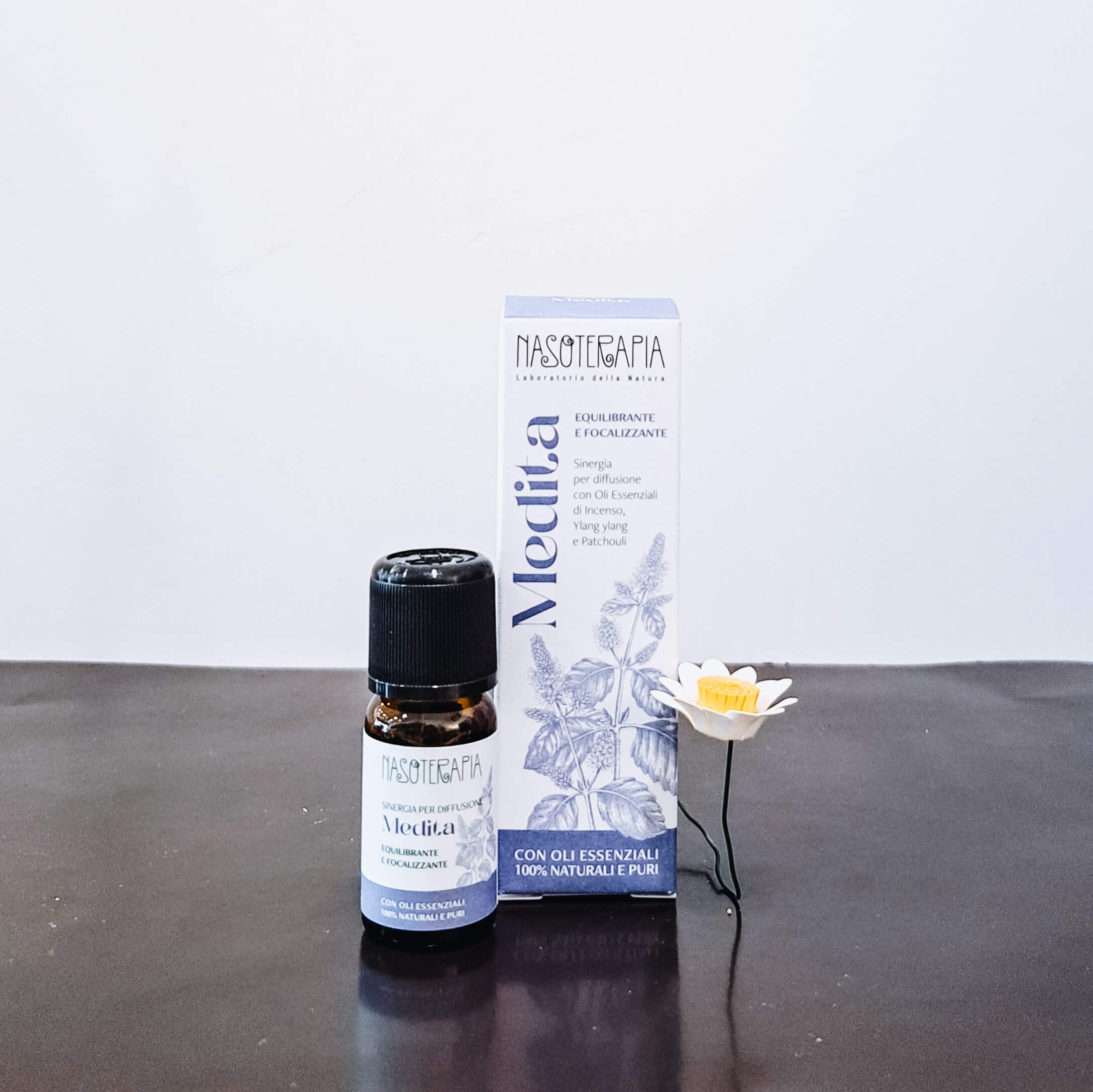 Sinergia di Oli Essenziali Medita di Nasoterapia 10 ml