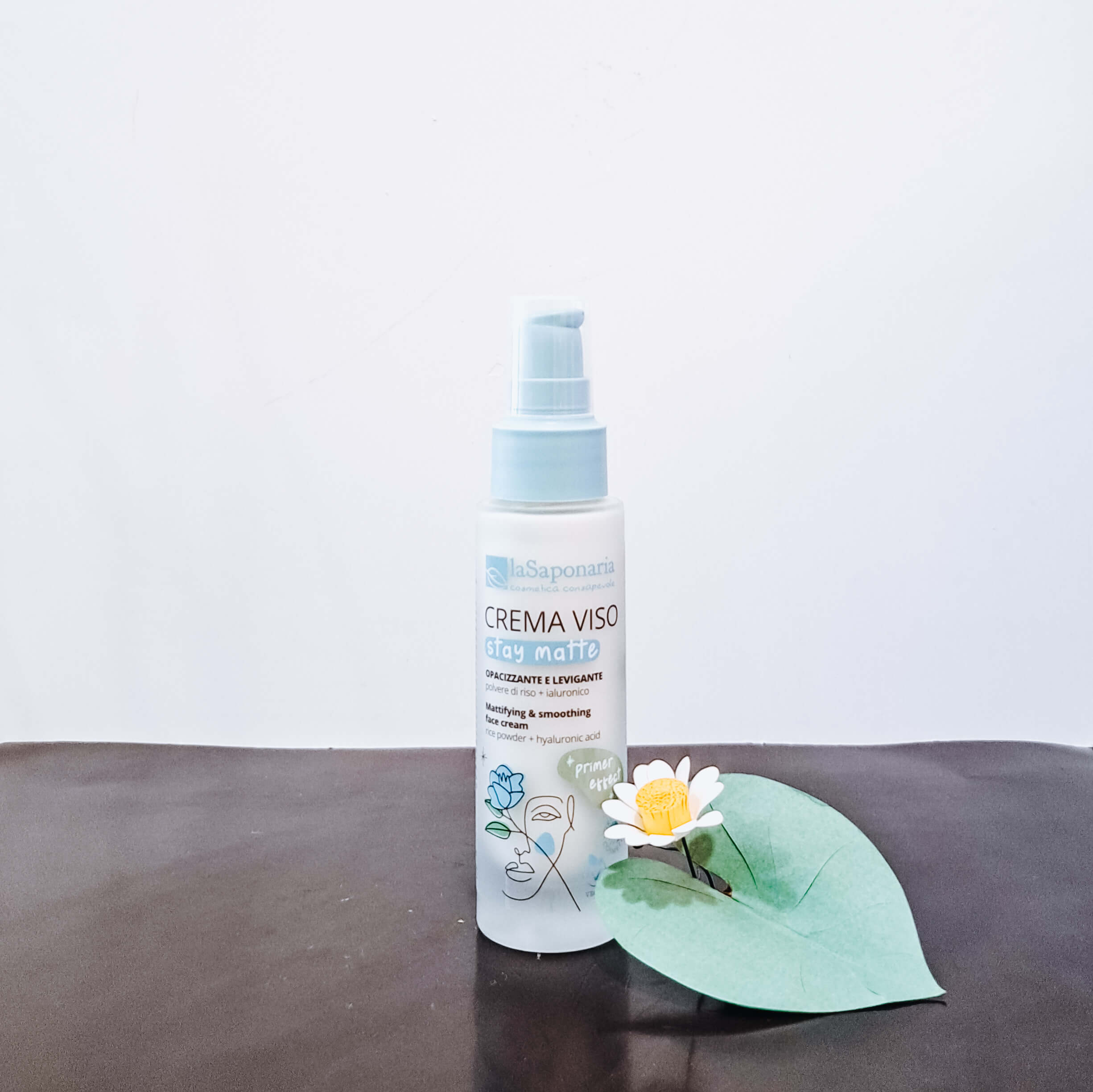Crema Viso Stay Matte de La Saponaria 50 ml