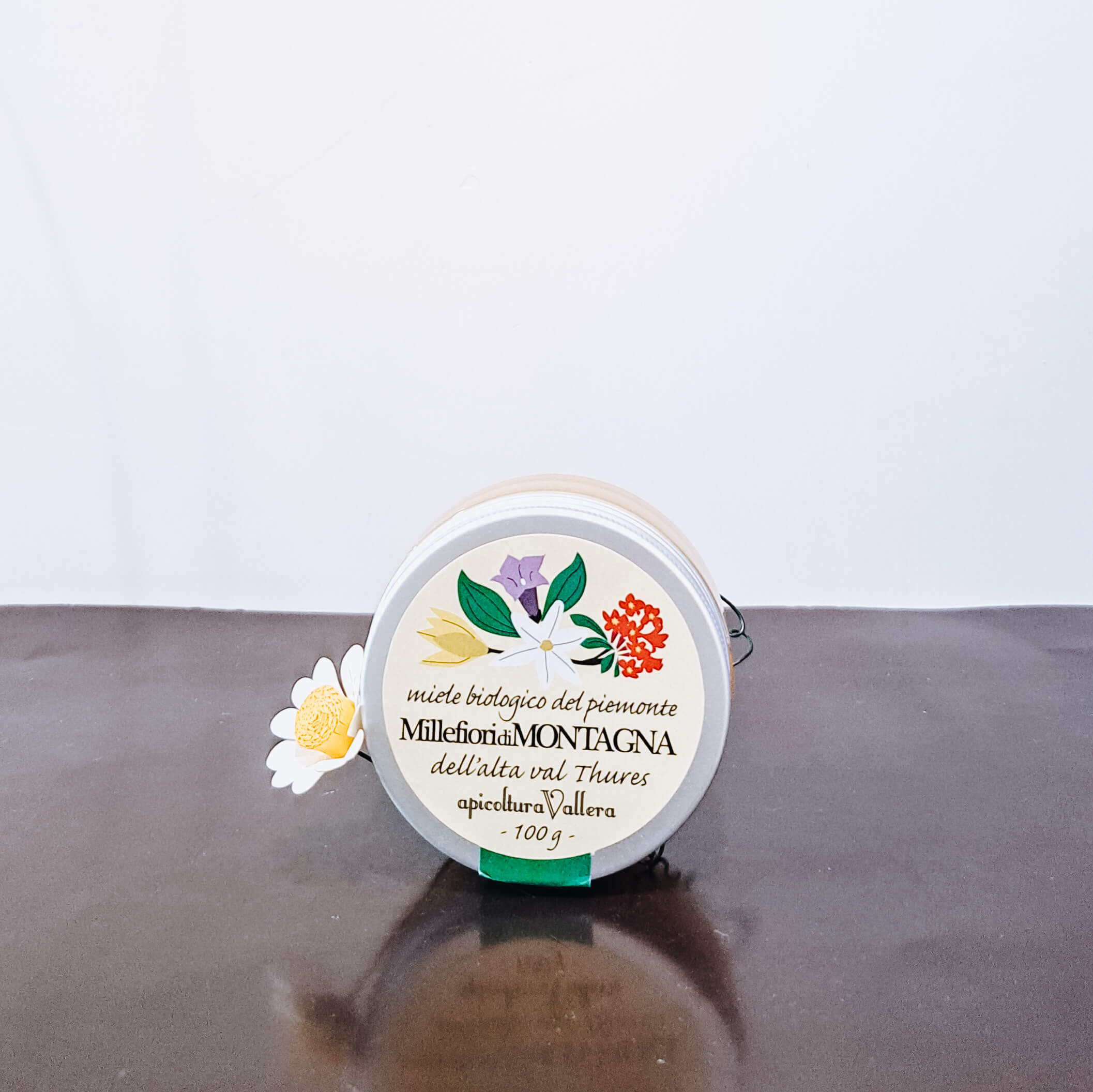 Miele Millefiori di Alta Montagna della Val Thures Bio di Apicoltura Vallera 100 gr, 250 gr e 500 gr - immagine 3