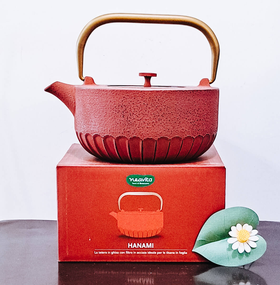 Teiera in Ghisa Hanami di Neavita 1,2 l - immagine 2