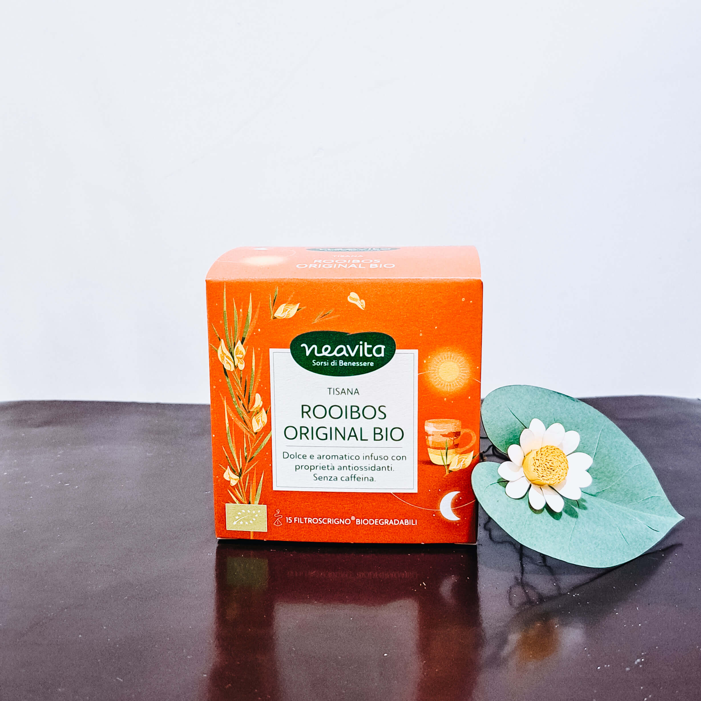 Rooibos Original Bio Tisana Antiossidante e Aromatica di Neavita 15 fitroscrigno