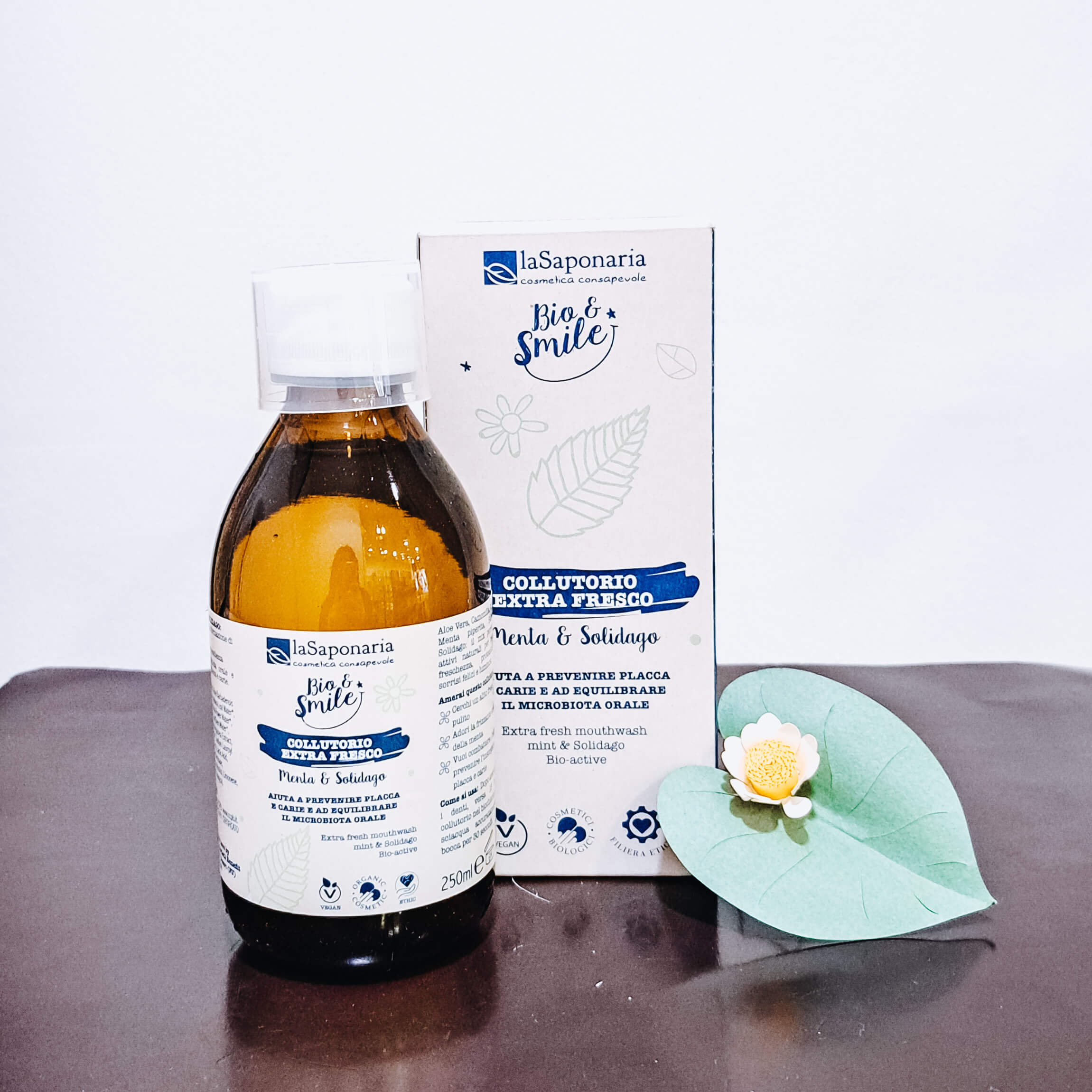Collutorio Extrafresco Menta & Solidago de La Saponaria 250 ml