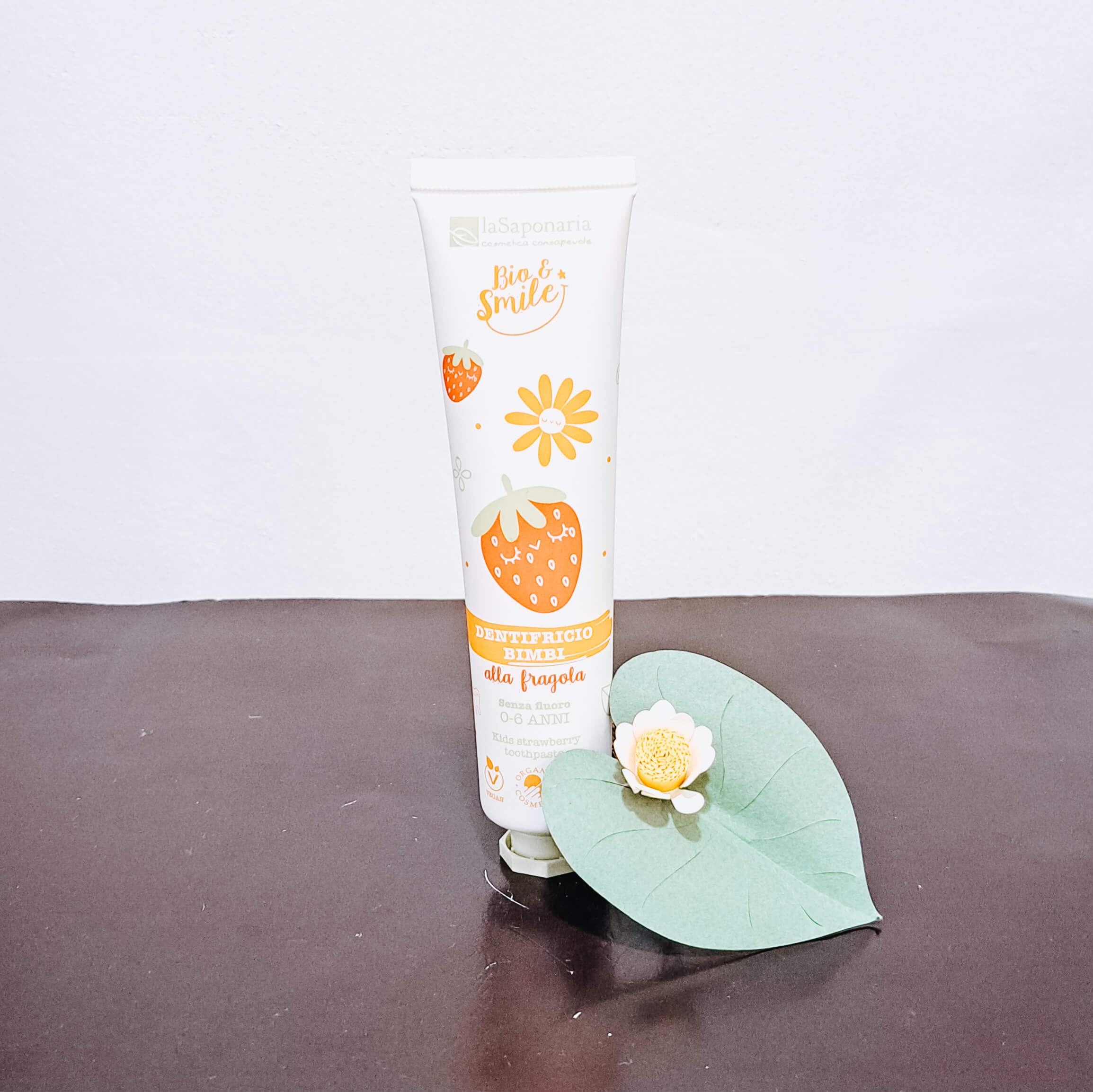 Dentifricio Lenitivo Bimbi Fragola de La Saponaria 75 ml
