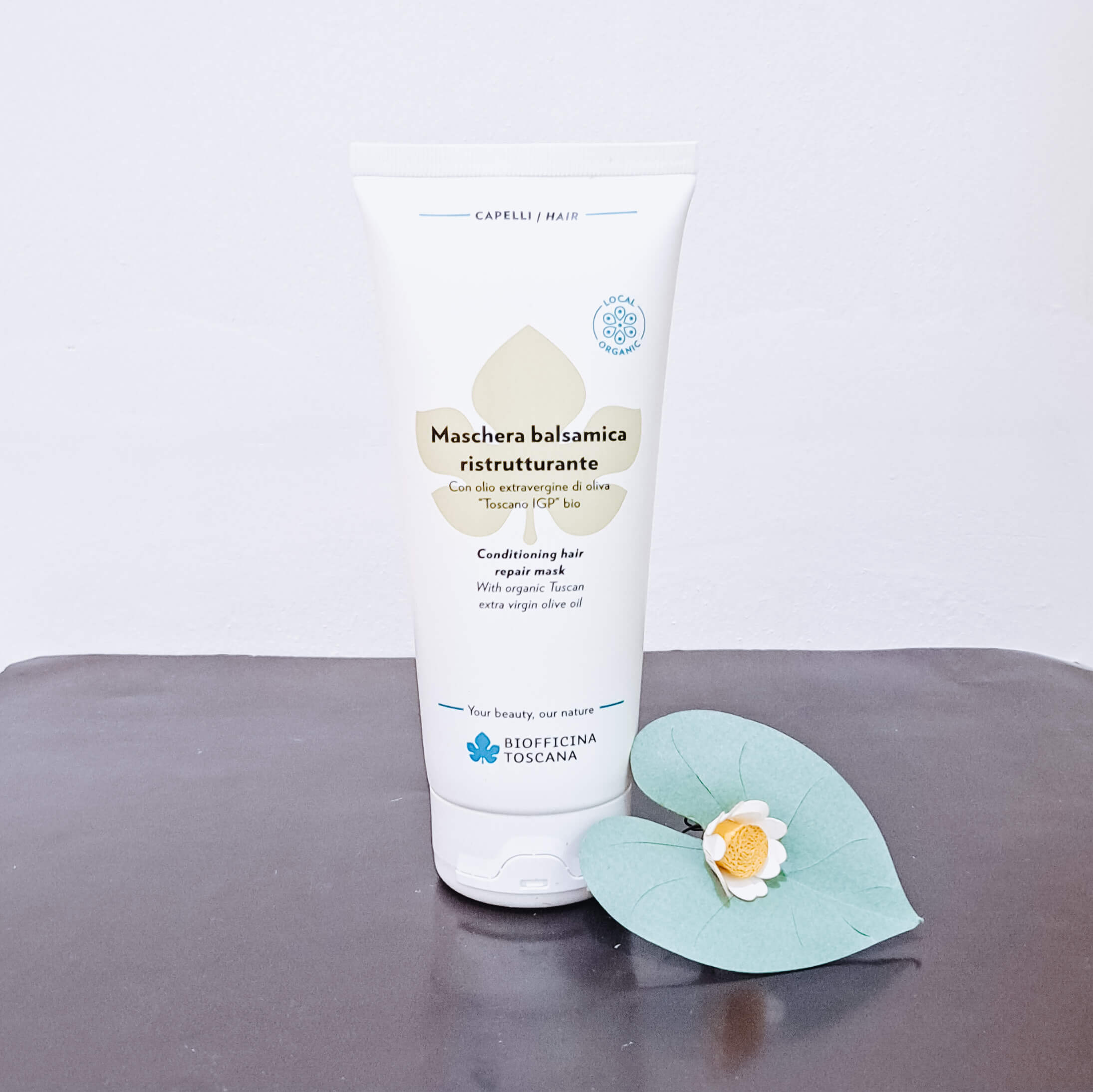 Maschera Balsamica Ristrutturante di Biofficina Toscana 200 ml