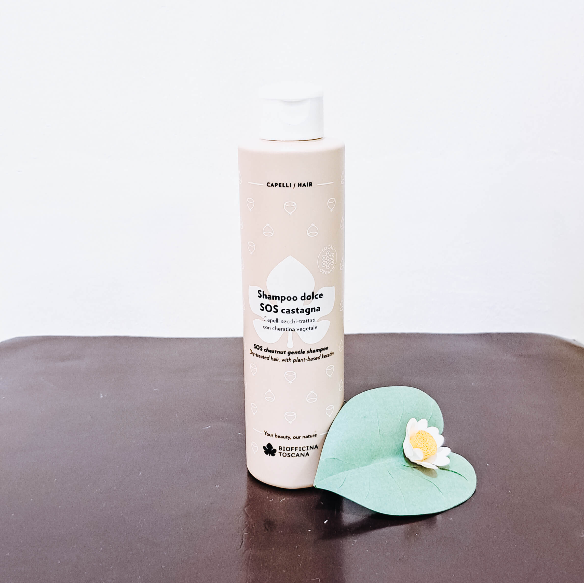 Shampoo Dolce SOS Castagna di Biofficina Toscana 200 ml