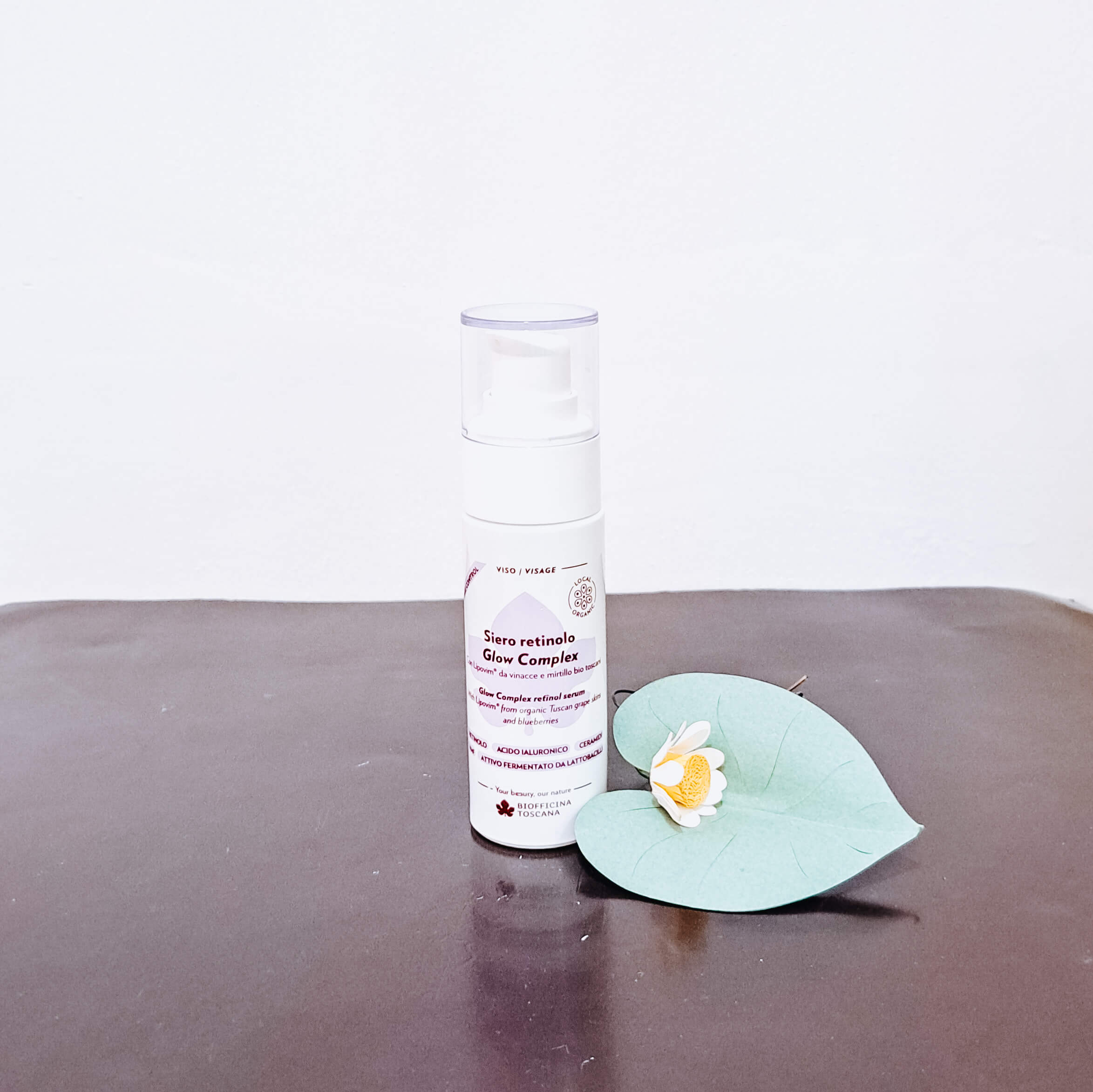 Siero Retinolo Glow Complex di Biofficina Toscana 30 ml