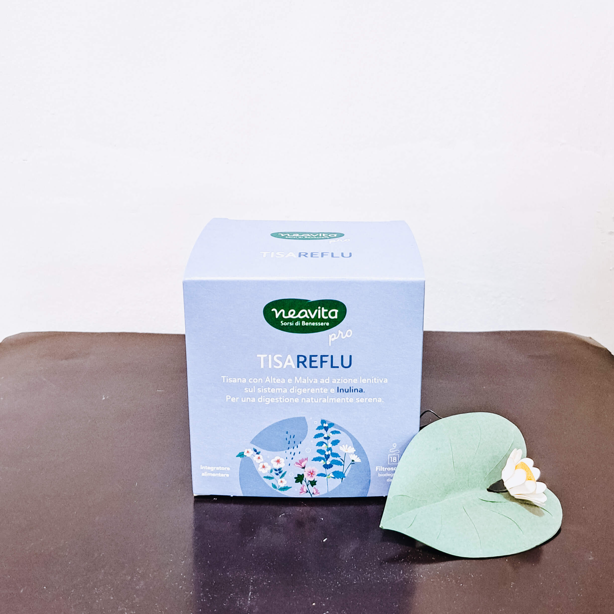 TisaReflu Pro con Altea, Malva e Inulina di Neavita 18 filtroscrigno